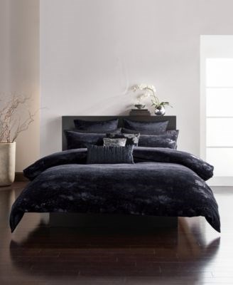 Donna Karan Home Жаккардовое покрывало сапфирового цвета, размер King, 274 x 244 см, из полиэстера, антикоррозийные оттенки 11028954