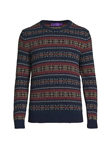 Свитер Ralph Lauren с жемчужным узором Fair Isle из шерсти, кашемира и альпаки, Италия 11019584