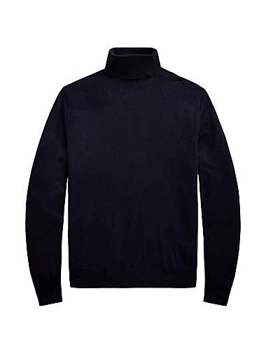 Кашемировый свитер Ralph Lauren с круглым горлом, длинными рукавами и ребристым краем, производство Италия 11017391