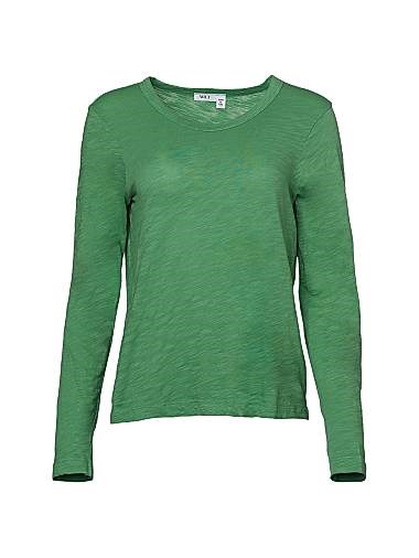 Молодёжный лонгслив Wilt Baby Fit с круглым вырезом, 100% хлопок, производство США 11014920