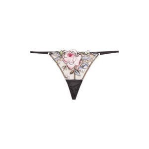 fleur du mal Фантастические G-стринги Fidelia с вышивкой и шелковыми вставками, 100% полиэстер 10041884