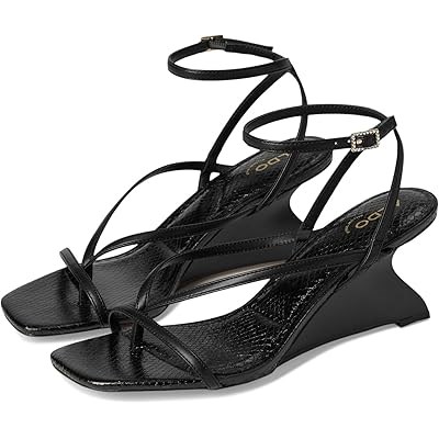 Мюли Aldo Talvi с элегантным изогнутым каблуком и утонченными перекрестными ремешками 11030376