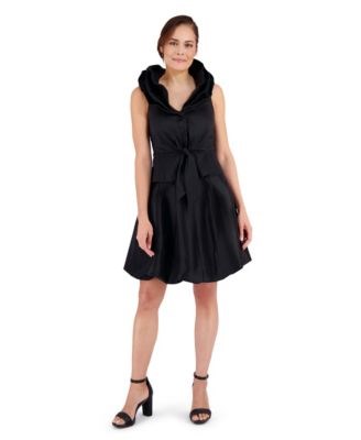 Юбка Muse, 22 дюйма, А-силуэт, с пузырчатым подолом и многослойной отделкой на талии, застежка на спине 11027593