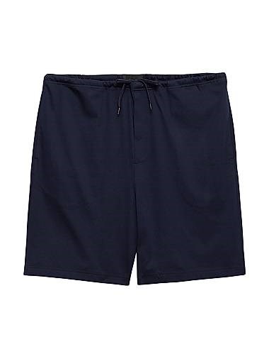 Бермуды из хлопка Prada с внутренним шнурком и прямым краем, размер M 11013612