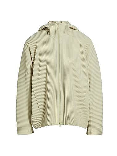 Homme Plisse Issey Miyake Спортивная молодёжная куртка с капюшоном и длинными рукавами MC May Homme Plisse от Issey Miyake из 100% полиэстера 11024894