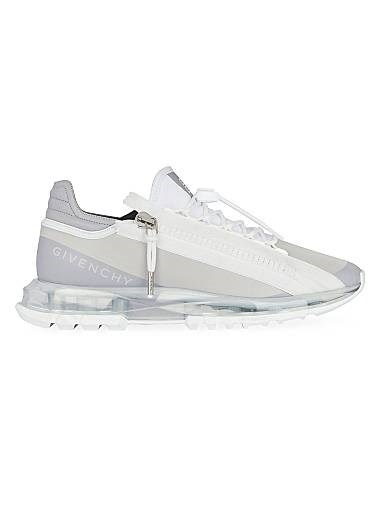 Кроссовки Givenchy Spectre Runner с молнией и легкой прозрачной подошвой 11008637