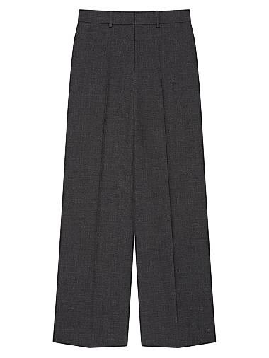 Классические увеличенные брюки Givenchy из 100% шерсти с двумя карманами, Италия 11017715