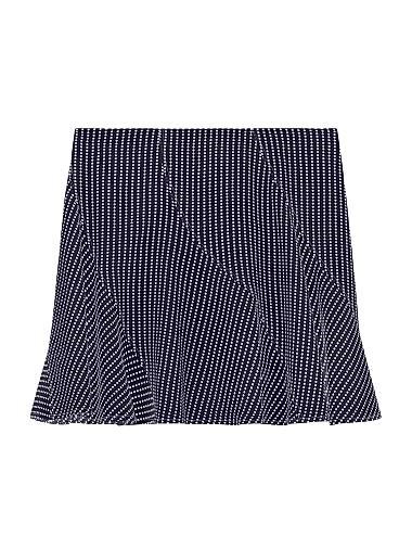 Шелковая юбка в горошек Givenchy с невидимой молнией и подкладкой, Италия 11008938