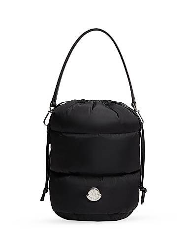 Moncler Сумка-ведро Caradoc из водоотталкивающего нейлона с регулируемыми кожаными ремнями, 18 см x 24 см 11016140