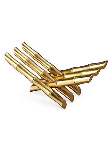 L',Objet Книжная подставка из коллекции Bambou, покрытие 24К позолотой, размеры 35 см x 16,5 см x 15 см, легкая в уходе 11018593