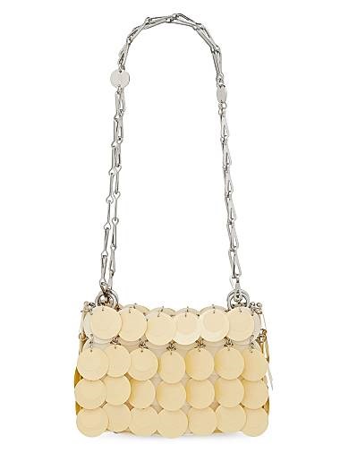 Paco Rabanne Сумка из легких дисков с цепочным ремнем, 17 x 11 x 3 см, вес 0,2 кг 11017359