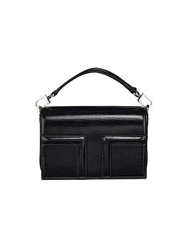 Toteme Мини-сумка из текстурированной кожи через плечо с двумя отделениями и съемным ремешком 11022366