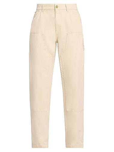 Джинсы прямого кроя Medusa от Versace с логотипом на боковом кармане, 100% хлопок, Италия 11012917