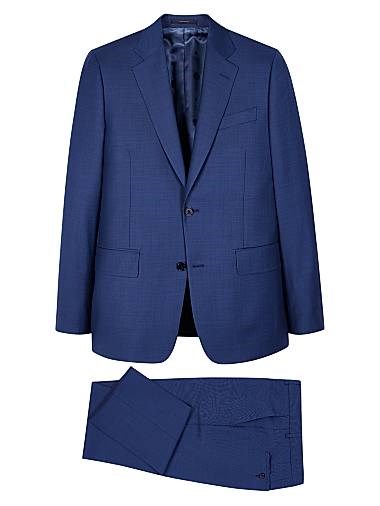 Костюм Paul Smith двубортный, приталенный, из 100% шерсти, изготовленный в Португалии 11014122