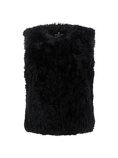 Кашемировый жилет из козьей шерсти Gorski без ворота и рукавов с боковыми карманами 11020449