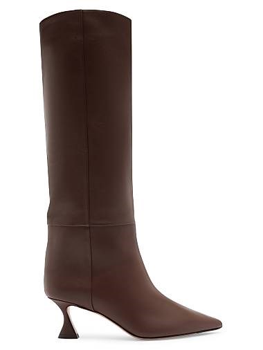 Кожаные ботинки Brena 60MM с заостренным носом и удобным каблуком от Alexandre Birman 11018364