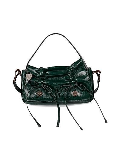 Acne Studios Кроссбоди Micro Multipocket из натуральной кожи с множеством карманов и съемным ремешком 11028561