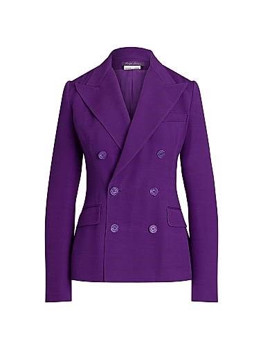 COLLECTION Ralph Lauren Пиджак Ralph Lauren COLLECTION Desmond из смеси шерсти и шелка с двойной застежкой и лацканами 11027500