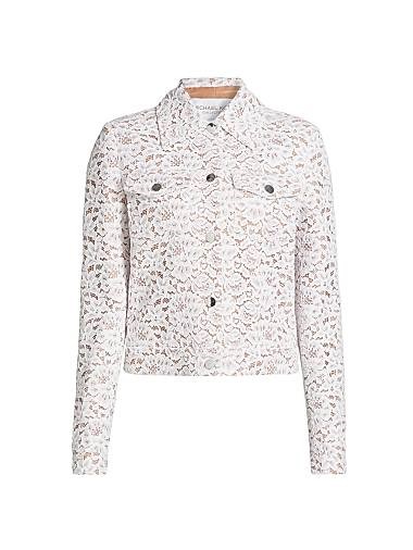 Классический приталенный жакет из цветного кружева Michael Kors, Италия 11022959