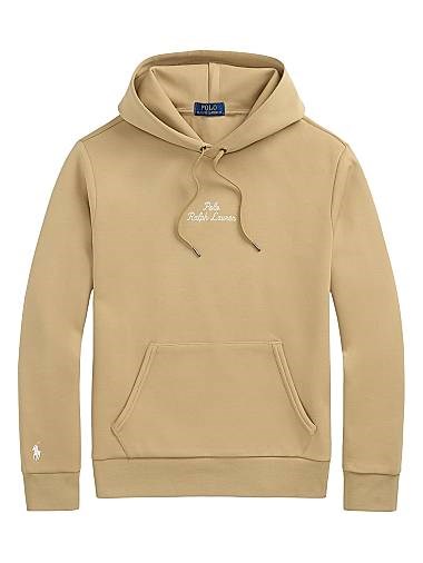 Хлопковое худи с логотипом Polo Ralph Lauren, длинными рукавами и карманом-кенгуру 11014510