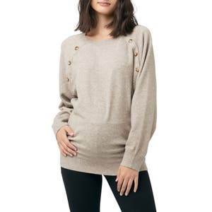 Лонгслив Megan Batwing от Ripe Maternity для беременных и удобного кормления, с пуговицами, 50% акрил, 40% нейлон 10042312