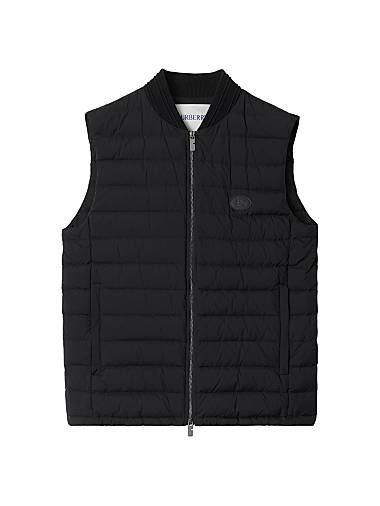 Жилет Burberry из стёганого нейлона с логотипом на груди, Италия 11013141