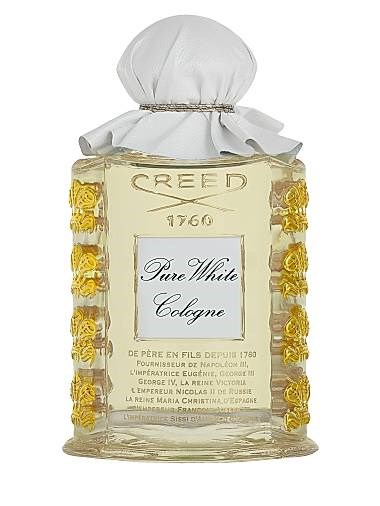 Creed Белоснежный одеколон 250 мл с чистым ароматом и цитрусовыми нотами, элегантной сладостью в эксклюзивном стеклянном флаконе 11017046