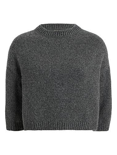 Кашемировый свитер Khaite Sabina с дроп-шоу, 100% кашемир, Италия 11010053