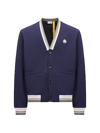 Moncler Genius Удлинённый хлопковый лонгслив Moncler x Mercedes-Benz by Nigo с наполнителем внизу, стеганой спинкой 11010303