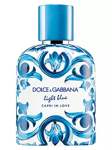 Dolce &amp, Gabbana Парфюмированная вода Light Blue Capri In Love Pour Homme с пряными нотами черного перца, зеленого инжира и пачули 10043346