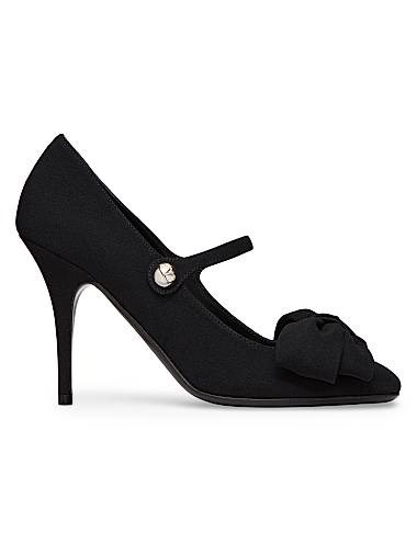 Туфли Mary-Jane Bowjane 100MM с бантом из крепа от Valentino Garavani 11023505