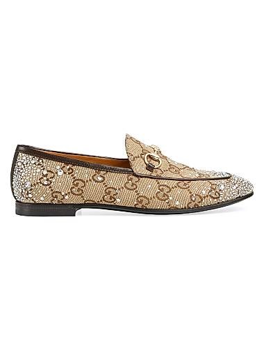 Лоферы Gucci New Jordaan из канваса GG с кожаной подкладкой и классической формой 11024500