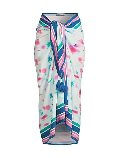 Парео с принтом Melanie Cielo от Change of Scenery, 100% вискоза, универсальный размер, завязка на талии 11012462