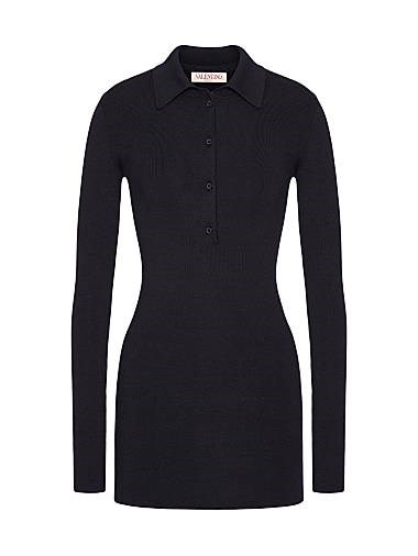 Кашемировый свитер Valentino Garavani на пуговицах, шелковый, 70% кашемир, 30% шелк, Италия 11012969