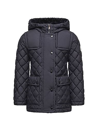 Детская пуховка с капюшоном и регулируемыми манжетами из переработанного полиэстера Chacenay от Moncler 11016154