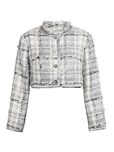Dolce &amp, Gabbana Rachel Check Tweed Jacket 11021629