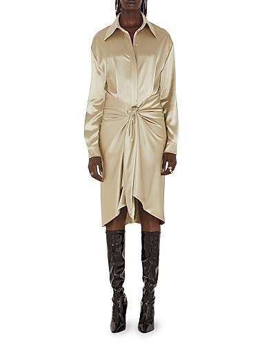Платье-рубашка De Lovie с поясом и металлическими элементами, Galvan London 11022853