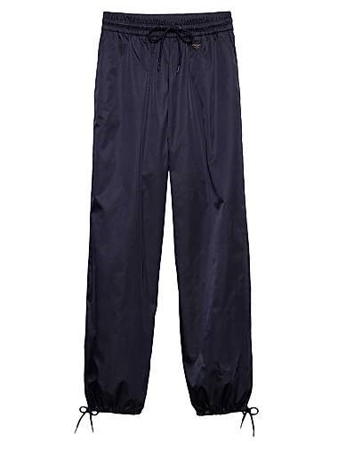 Молодежные брюки-джоггеры Re-Nylon Prada с поясом на шнурке и карманами 11015862