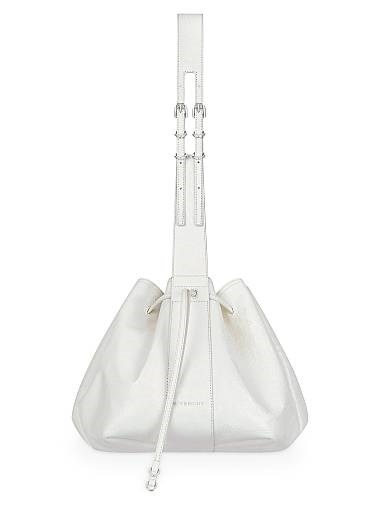 Givenchy Сумка среднего размера «Тыква» из кракелюрной кожи с регулируемым плечевым ремнем 11017635