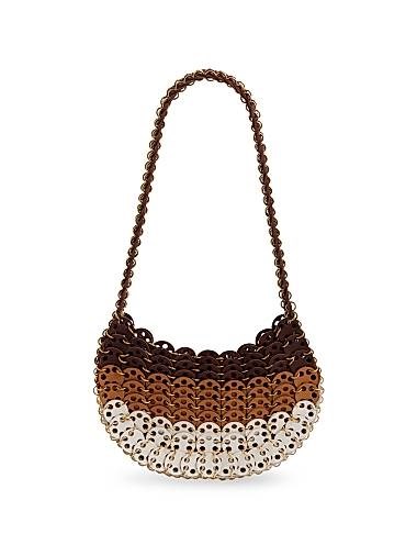 Paco Rabanne Кожаная сумка с плечевым ремешком, весом 260 г, из кожи и стали 11017346