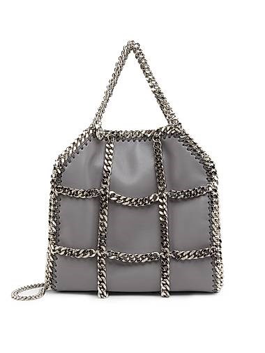Stella McCartney Мини-сумка из искусственной кожи Falabella с цепочкой и магнитной застежкой, 25 см x 25 см x 8 см 11014885