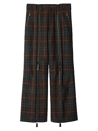 Теплая шерстяная ткань Burberry с молнией и боковыми карманами, Италия 11019968