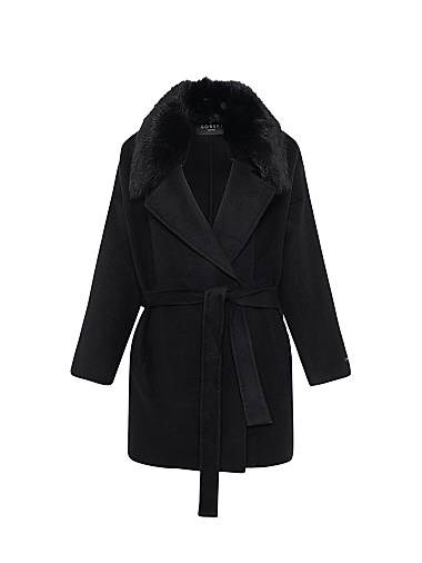 Gorski Модный кашемировый и шерстяной жакет Loro Piana с поясом и отстёгивающейся отделкой, Италия 11020441