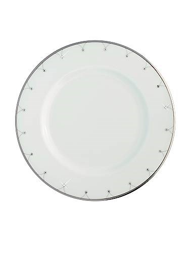 Prouna Тарелка для хлеба и масла с кристаллами Swarovski, диаметр 18 см, фарфор высочайшего качества 11017120