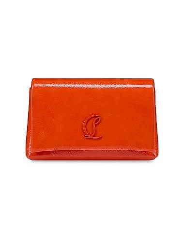 Christian Louboutin Сделанная в Италии сумка из лакированной телячьей кожи через плечо, размер 23 x 6 x 15 см 11015624