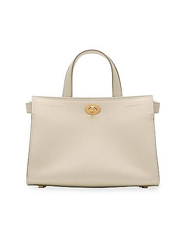 Burberry Сумка из натуральной кожи ',Cotswolds', с двумя ручками и съемным ремнём, сделанная в Италии 11011569