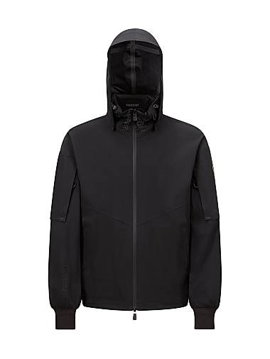 Спортивная куртка Moncler Grenoble Tesso Shell с водоотталкивающей молнией и регулируемым капюшоном 11014483