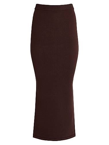 Макси-юбка из трикотажа Java от Ser.O.Ya, выполненная из 72% вискозы и 28% ПБТ, со средней посадкой 10042023