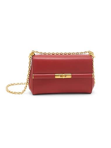 Dolce &amp, Gabbana Сумка через плечо Marlene из натуральной кожи с цепочкой и поворотным замком 11030583