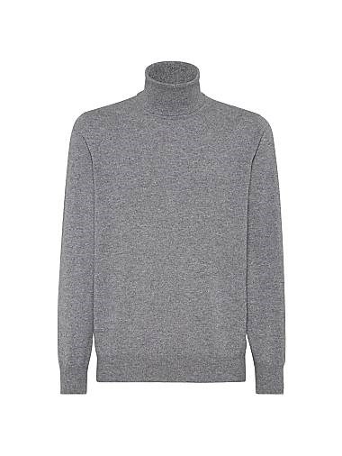 Кашемировый свитер с высоким воротником Brunello Cucinelli, 100% кашемир, Италия 11015631